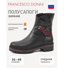 F4F2 UR993-51 Francesco Donni Полусапожки женские